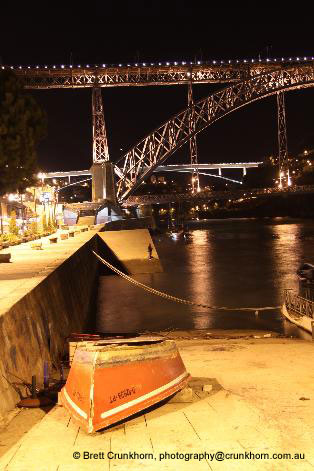 The Dom Luís 1st Bridge, Porto, Portugal
