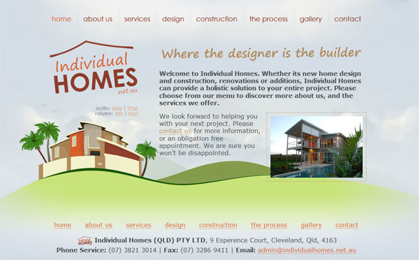 Individual Homes - Home Page